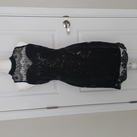 Modcloth Dresses & Skirts - 🎉Host Pick🎉Black Sequin Cocktail Dress Modcloth